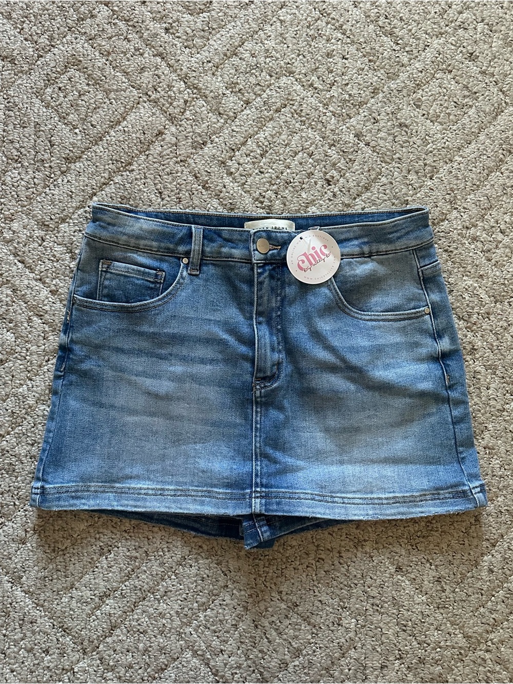 Risen Jeans Denim Skort NWT